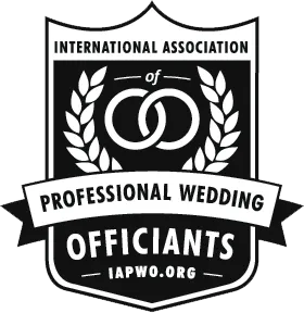 International Association of Professional Wedding Officiants member badge