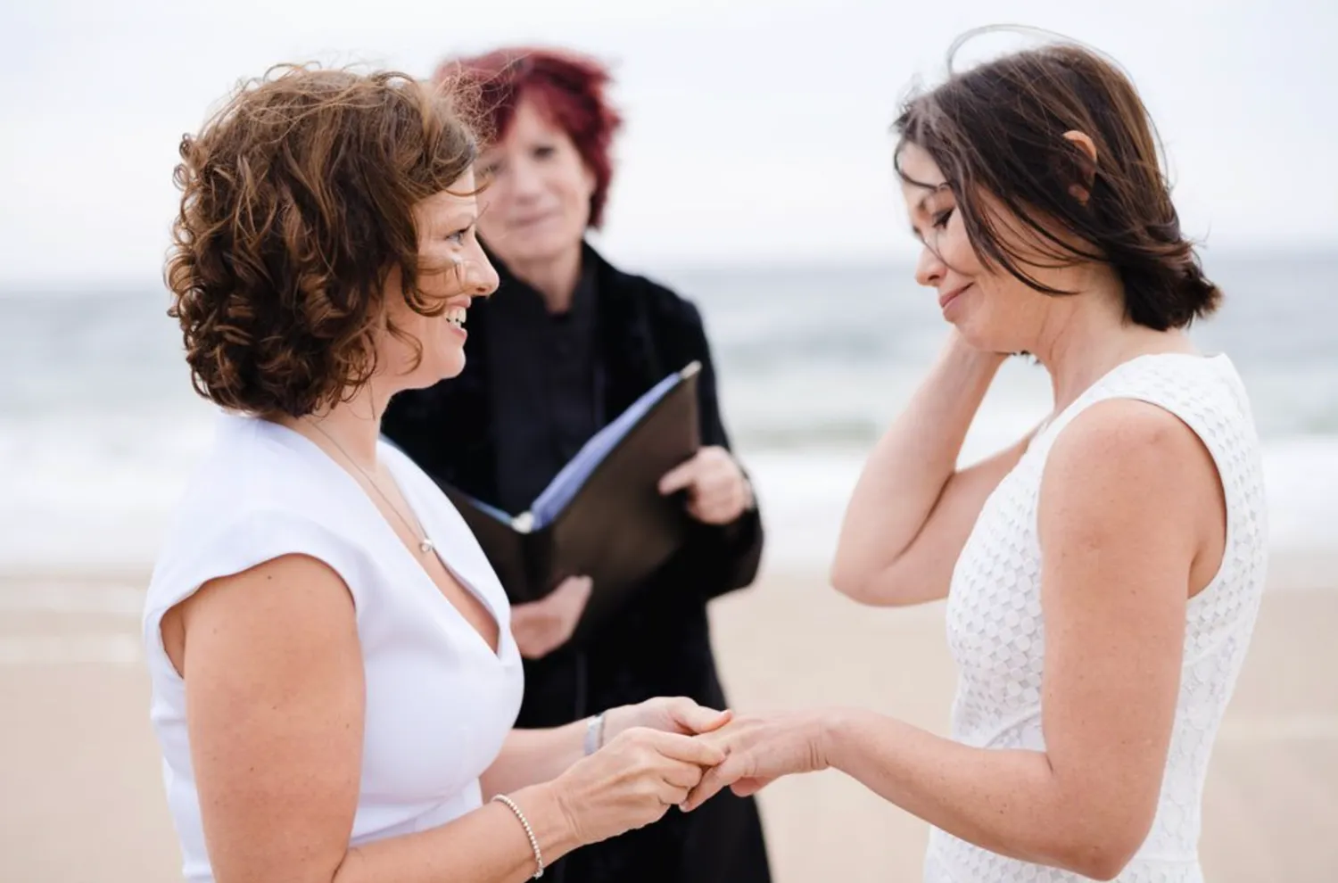 Provincetown wedding moment